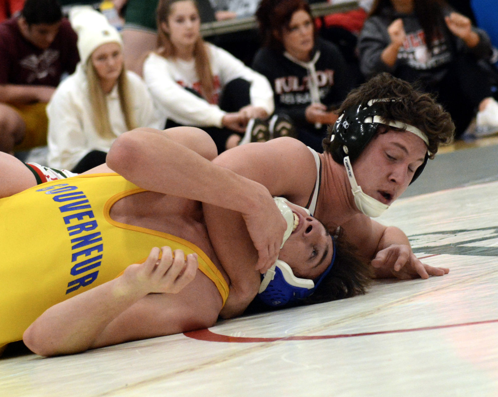 Wrestlers compete in Haines Tournament Finals